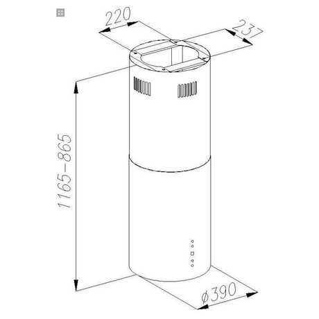 Odsava par Guzzanti ostrvkov ORW black