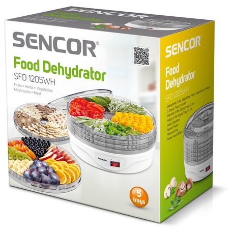 Sušička ovoce Sencor SFD 1205WH - Sencor SFD 1205WH (foto 2)