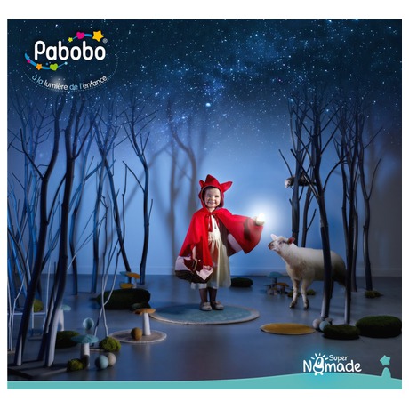 Noční světlo Pabobo SUPER NOMADE automatické - modré - Pabobo SUPER NOMADE automatické -&nbsp;modré (foto 4)