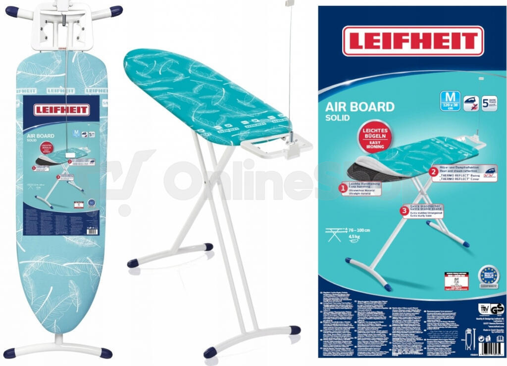 Žehlící prkno AirBoard M Solid LEIFHEIT