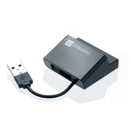 USB Hub Connect IT USB 2.0 / 4x USB 2.0 - černý