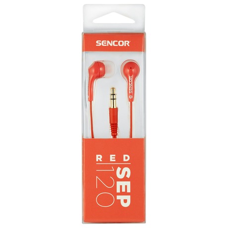 SEP 120 RED SLUCHÁTKA Sencor - Sencor SEP 120 RED (foto 1)