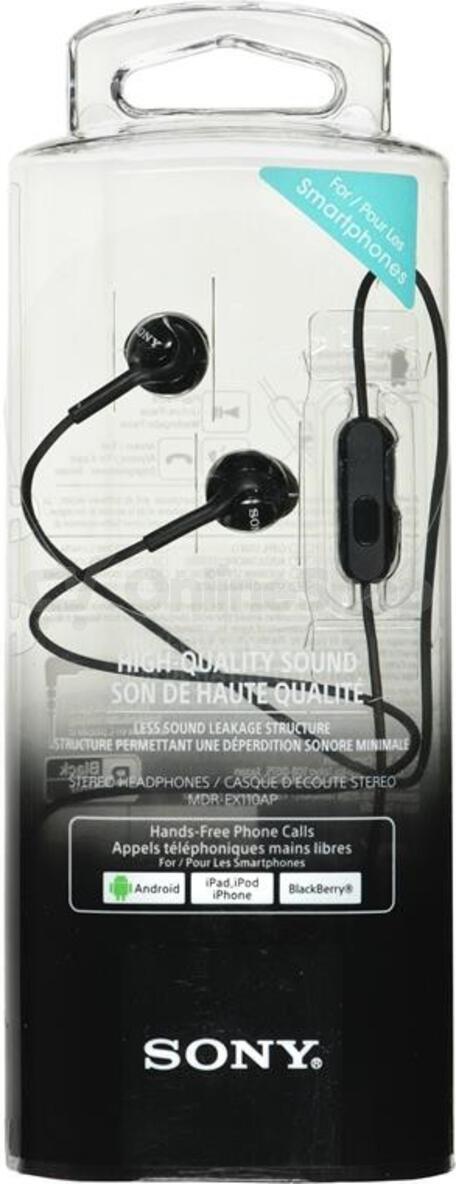 Sluchátka SONY MDR-EX110APB