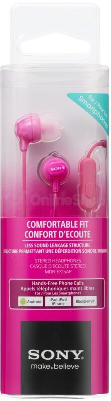 Sluchátka Sony MDR-EX15APPI