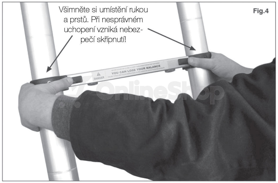 Žebřík G21 GA-TZ9+11