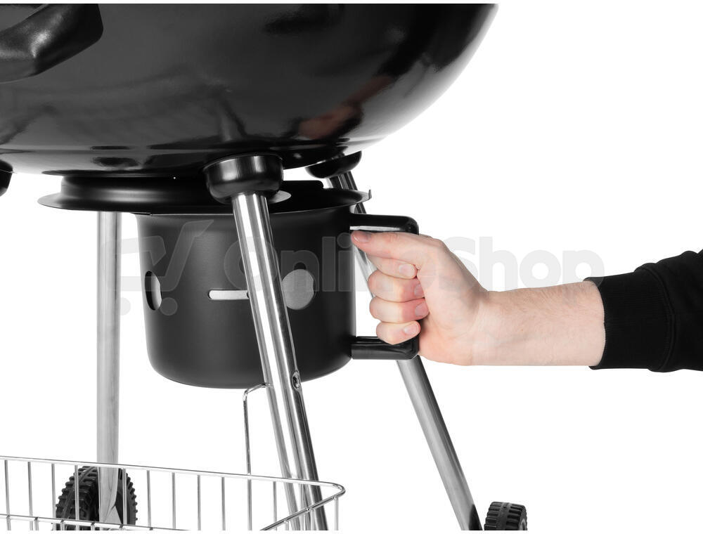Gril na uhlí Fieldmann FZG 1004, kolečka