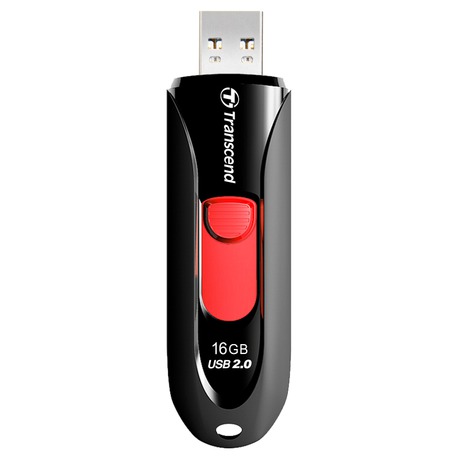 Flash USB Transcend JetFlash 590 16GB USB 2.0 - ern/erven