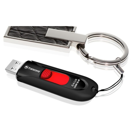 Flash USB Transcend JetFlash 590 16GB USB 2.0 - ern/erven