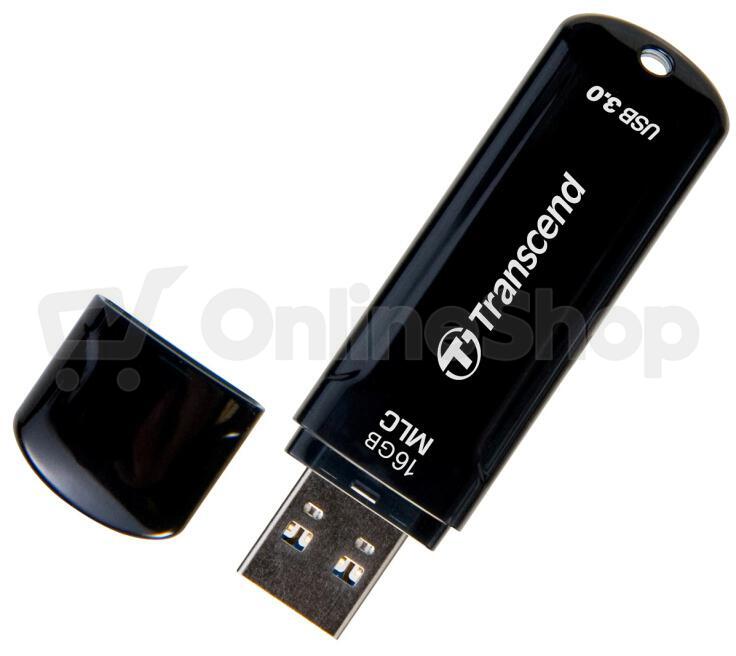 Flash USB Transcend JetFlash 750K 16GB USB 3.0 - černý