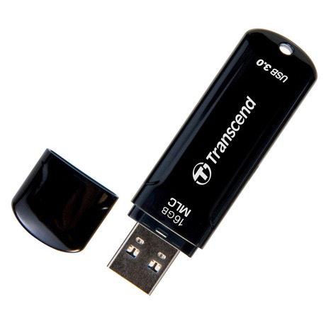 Flash USB Transcend JetFlash 750K 16GB USB 3.0 - černý