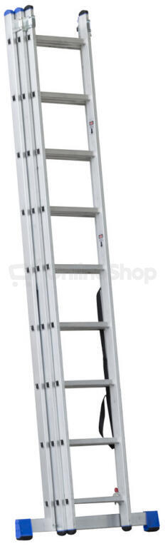 Žebřík G21 3-dílný, 510 cm