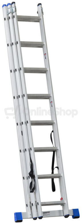 Žebřík G21 3-dílný, 510 cm