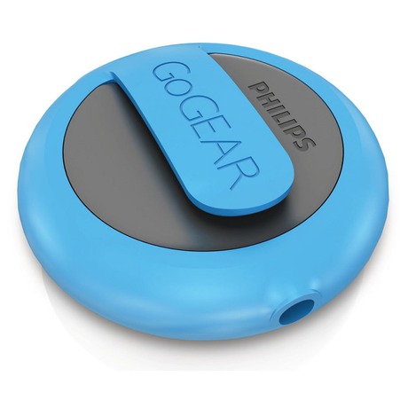 MP3 přehrávač Philips SA5DOT02BN MiniDot, černý/modrý - Philips SA5DOT02BN MiniDot, černý/modrý (foto 4)
