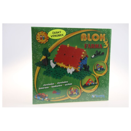 Stavebnice Blok & Blok 3 farma - Blok &&nbsp;Blok 3&nbsp;farma (foto 3)
