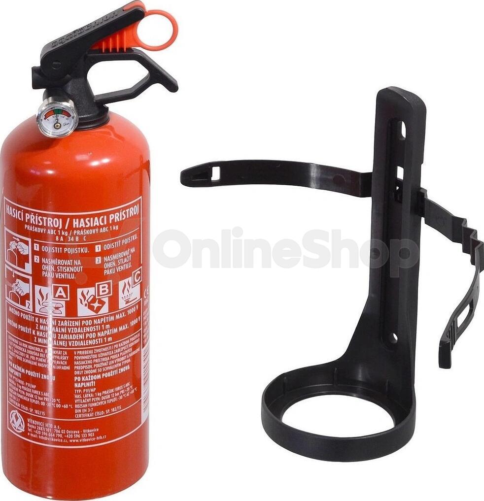 Hasicí přístroj COMPASS 01531 8A/34B/C ABC 1kg práškový