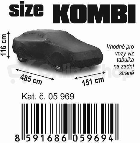 Plachta ochranná na auto COMPASS 05969 Full vel.KOMBI