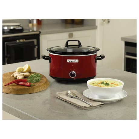 Pomal hrnec Crockpot 3,5l NC erven (SCV400RD)