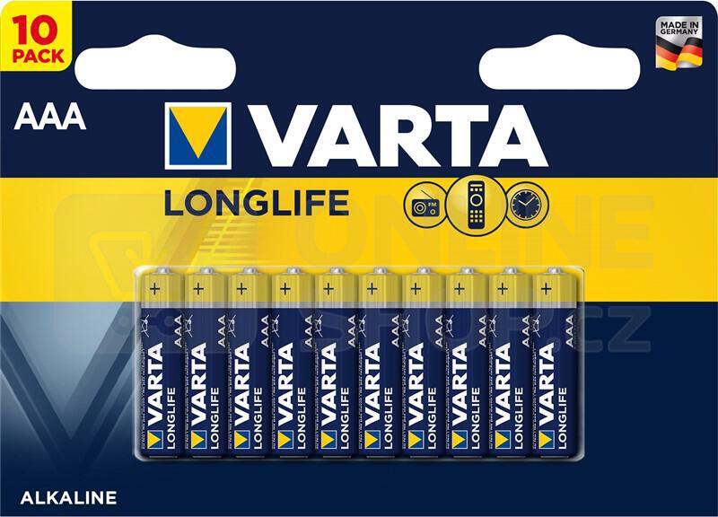 SUPER AKCE - Baterie Varta LR03 ALKALINE LONGLIFE