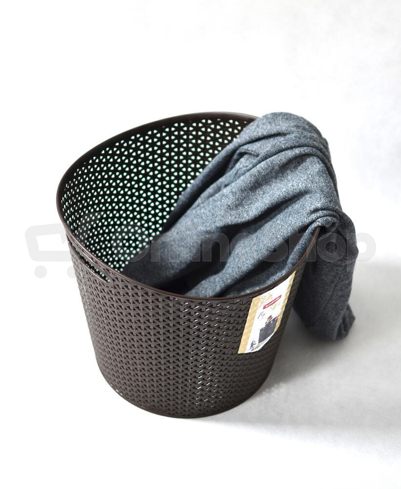 Fotogalerie Curver MY STYLE 30L koš na prádlo / hnědý