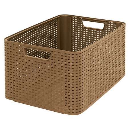STYLE box - L - kávový Curver