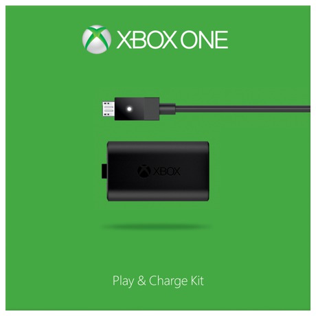 Nabíjecí sada Microsoft Xbox One Play & Charge Kit - Microsoft Xbox One Play &&nbsp;Charge Kit (foto 1)