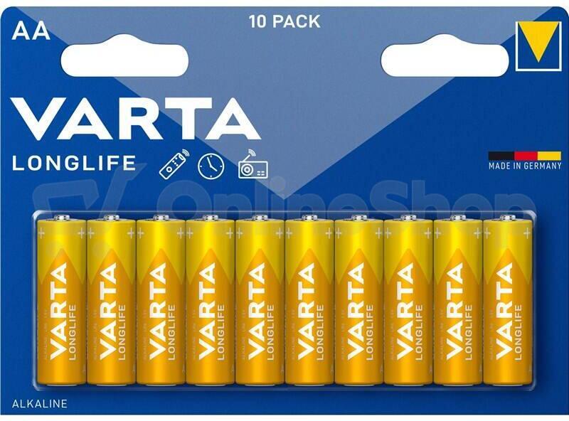 SUPER AKCE - Baterie Varta LR06, LR03 ALKALINE LONGLIFE SET 20ks