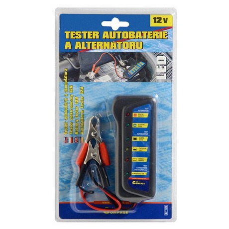 Tester autobaterie a alternátoru Compass 12 V - Compass 07170 12V (foto 4)
