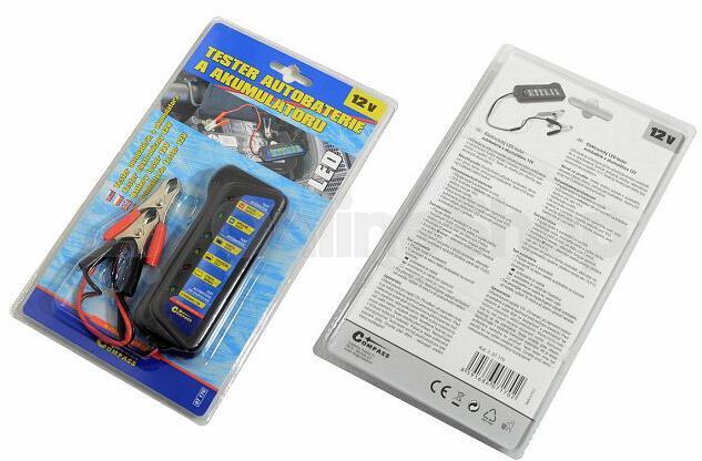 Tester autobaterie a alternatoru COMPASS 07170 12V