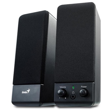Reproduktory Genius SP-S110 2.0 - černá - Genius SP-S110 2.0 -&nbsp;černá (foto 2)