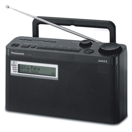 Radiopřijímač Panasonic RF-U300EG-K - Panasonic RF-U300EG-K (foto 1)