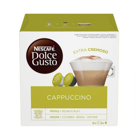 Nescaf Dolce Gusto Chococino, 16ks + Latte Macchiato Caramel, 16ks + Cappuccino, 16ks (foto 21)