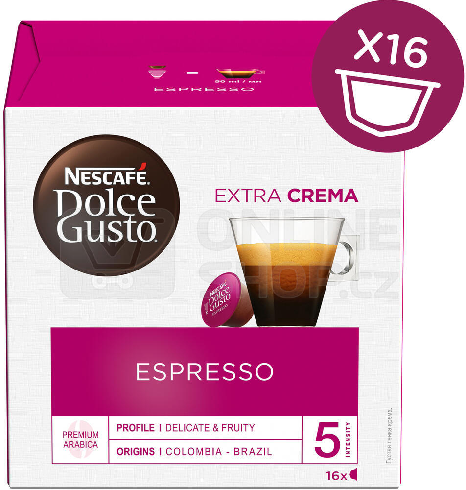 NESCAFÉ® Dolce Gusto® Espresso kávové kapsle 16 ks