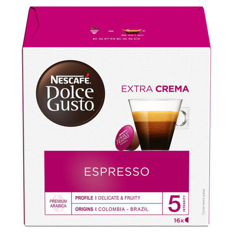 SET: NESCAF Espresso 16 ks k Dolce Gusto + NESCAF Cappuccino 16 ks k Dolce Gusto