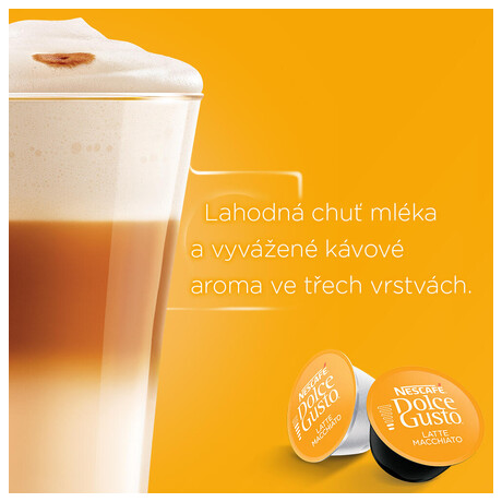 SET Nescaf Dolce Gusto Cappuccino, 16ks + Espresso, 16ks + Latte Macchiato, 16 ks