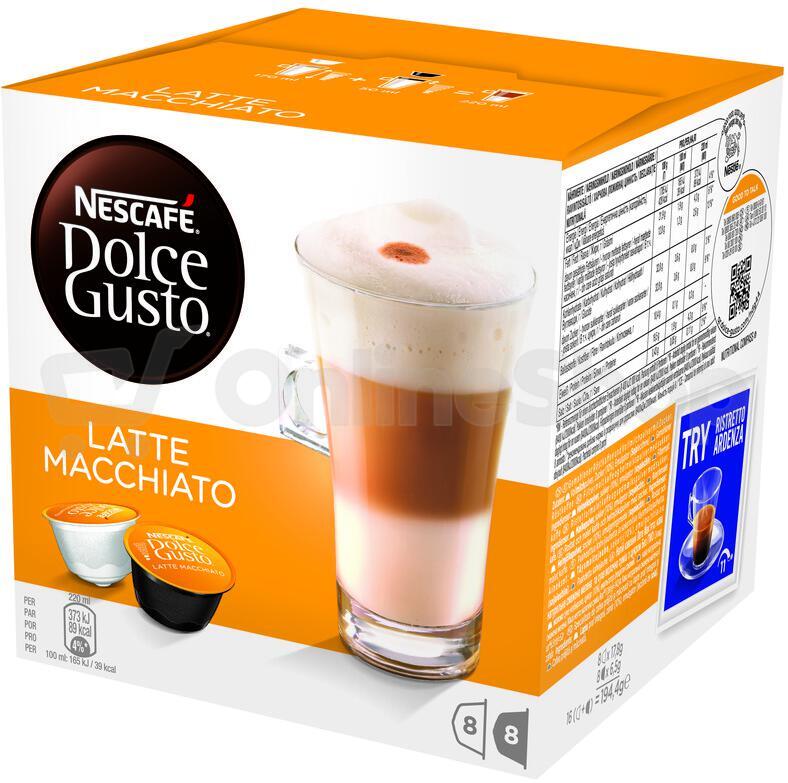 SET Kapsle Espresso Dolce Gusto + Kapsle Latte Macchiatto Dolce Gusto