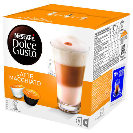 SET Nescaf Dolce Gusto Cappuccino, 16ks + Espresso, 16ks + Latte Macchiato, 16 ks