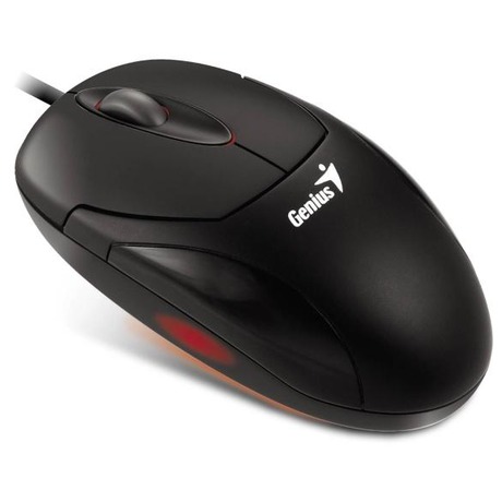 Myš Genius Xscroll, PS/2 / optická / 3 tlačítka / 800dpi - černá