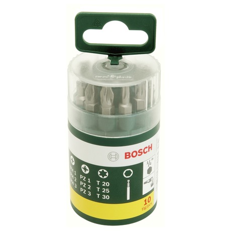 Sada Bosch 10 dílná šroubovacích bitů