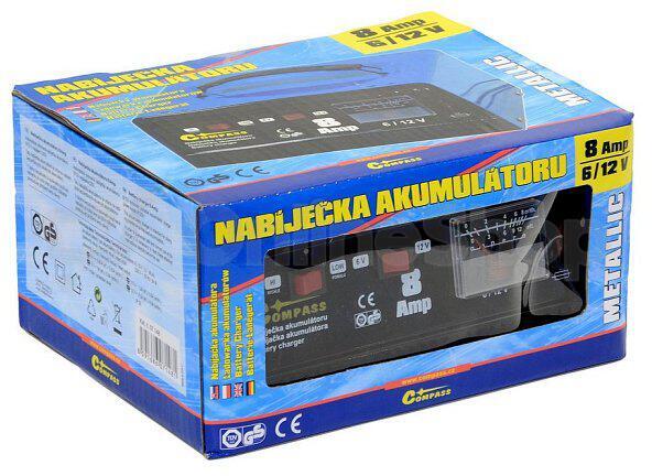 Nabíječka akumulátorů COMPASS 07148 6/12V 8A