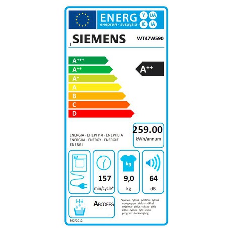 Siemens WT47W590 kondenzan (foto 4)