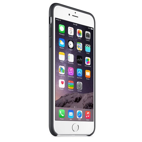 Kryt na mobil Apple Silicone Case pro iPhone 6 Plus - Black - Apple Silicone Case pro iPhone 6&nbsp;Plus /&nbsp;6s Plus -&nbsp;černý (foto 2)