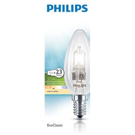 Philips svíčka, 18W, E14, teplá bílá (foto 1)