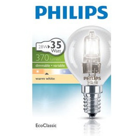 Philips klasik, 28W, E14, teplá bílá (foto 1)