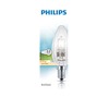 Žárovka Philips EcoClassic 42W E14 230V B35 CL 1CT/15 - Philips klasik, 42W, E14, teplá bílá (foto 2)