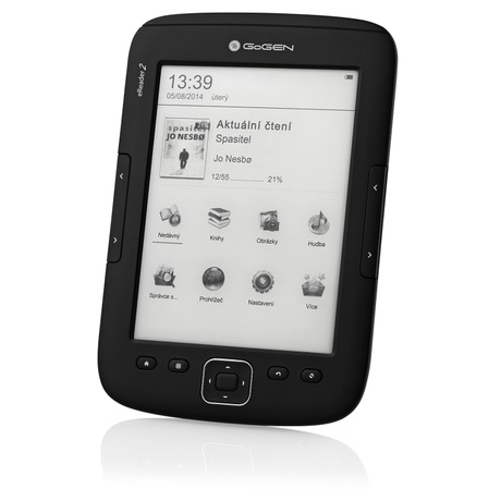 Čtečka e-knih GoGEN EREADER 2 - černá