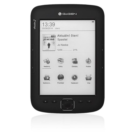 Čtečka e-knih GoGEN EREADER 2 - černá - GoGEN EREADER 2&nbsp;- černá (foto 8)