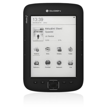 Čtečka e-knih GoGEN EREADER 2 - černá