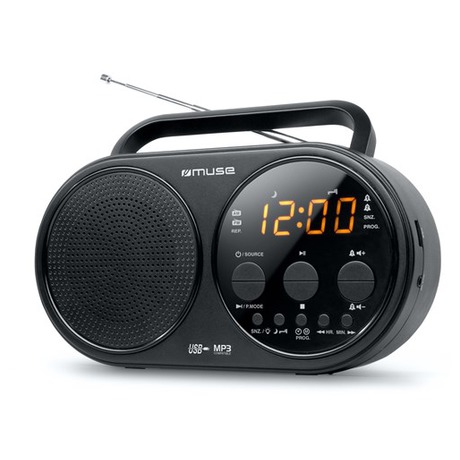 Radiopřijímač MUSE M-088R s USB - MUSE M-088R s&nbsp;USB (foto 1)