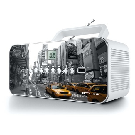 Radiopřijímač MUSE M-28 NY s CD/USB - MUSE M-28NY (foto 1)