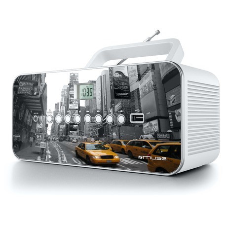 Radiopřijímač MUSE M-28 NY s CD/USB - MUSE M-28NY (foto 2)